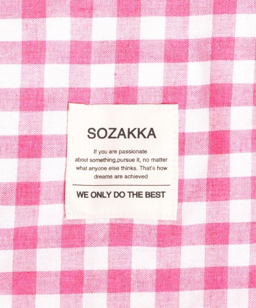 TONE SELECT GOODS(トーンセレクトグッズ)の「【urge select】ギンガムチェック ワンハンドショルダーバッグ【A4サイズ収納可能】(ショルダーバッグ・レディース・ブラウン/ブルー/ピンク/ネイビー・FREE)」の20枚目の写真