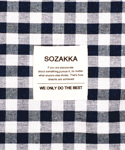 TONE SELECT GOODS(トーンセレクトグッズ)の「【urge select】ギンガムチェック ワンハンドショルダーバッグ【A4サイズ収納可能】(ショルダーバッグ・レディース・ブラウン/ブルー/ピンク/ネイビー・FREE)」の16枚目の写真