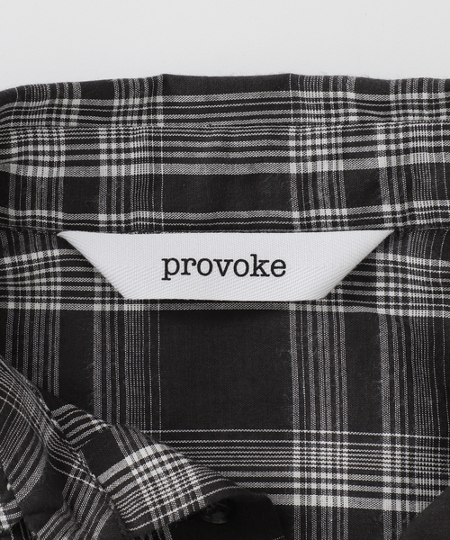 シャツ ブラウス 「PROVOKE/プロヴォーク」別注Newオーバー