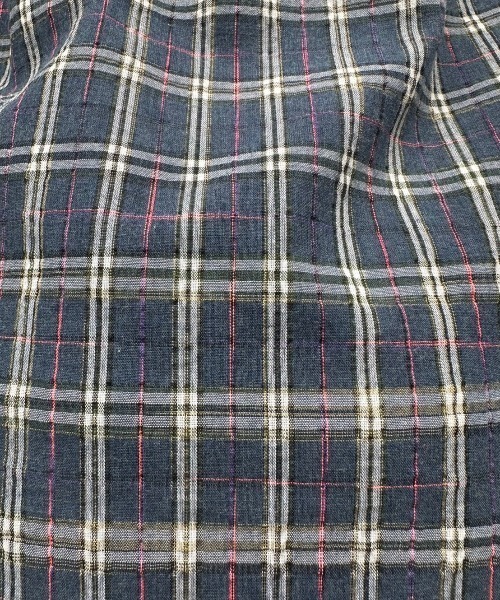 nemne store(ネンネストア)の「低身長サイズあり》ドローコードチェックワンピース(ワンピース・レディース・ネイビー/ブルー・SMALL/MEDIUM)」の12枚目の写真