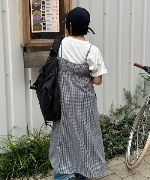 nemne store(ネンネストア)の「低身長サイズあり》ドローコードチェックワンピース(ワンピース・レディース・ネイビー/ブルー・SMALL/MEDIUM)」の17枚目の写真
