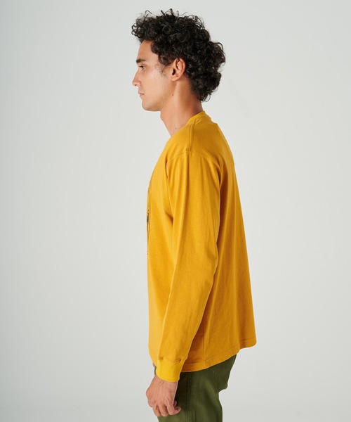 Eddie Bauer（エディーバウアー）の「グラフィック 長袖 Tシャツ（Tシャツ/カットソー・メンズ・ホワイト/グレー/ブラック/キャメル/グリーン・S/M/L/XL/XXL）」の6枚目の写真