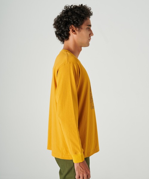 Eddie Bauer（エディーバウアー）の「グラフィック 長袖 Tシャツ（Tシャツ/カットソー・メンズ・ホワイト/グレー/ブラック/キャメル/グリーン・S/M/L/XL/XXL）」の10枚目の写真