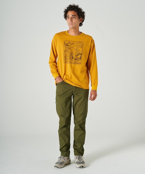 Eddie Bauer（エディーバウアー）の「グラフィック 長袖 Tシャツ（Tシャツ/カットソー・メンズ・ホワイト/グレー/ブラック/キャメル/グリーン・S/M/L/XL/XXL）」の20枚目の写真