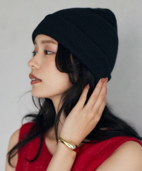 BARNYARDSTORM(バンヤードストーム)の「BARNYARDSTORM / ニットキャップ(ニットキャップ/ビーニー・レディース・ブラック/グレー/レッド・FREE)」の1枚目の写真