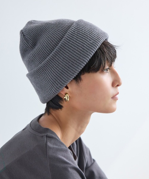 BARNYARDSTORM(バンヤードストーム)の「BARNYARDSTORM / ニットキャップ(ニットキャップ/ビーニー・レディース・ブラック/グレー/レッド・FREE)」の9枚目の写真