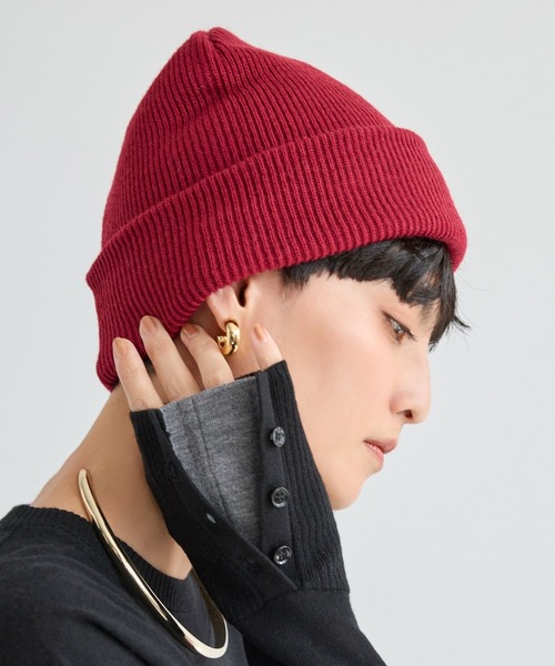 BARNYARDSTORM(バンヤードストーム)の「BARNYARDSTORM / ニットキャップ(ニットキャップ/ビーニー・レディース・ブラック/グレー/レッド・FREE)」の14枚目の写真
