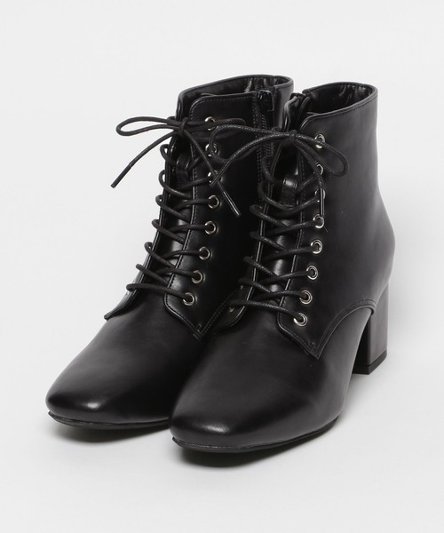 repipi armario（レピピ アルマリオ）の「ヒールレースアップブーツ（ブーツ・キッズ・アイボリー/ブラック/ブラウン・SMALL/MEDIUM/LARGE）」の5枚目の写真