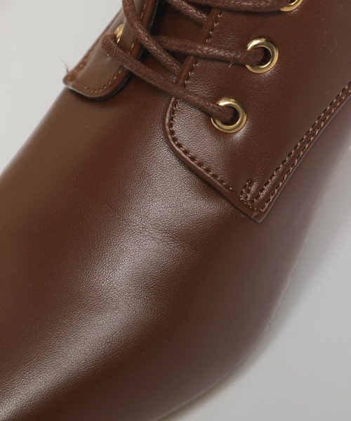 repipi armario（レピピ アルマリオ）の「ヒールレースアップブーツ（ブーツ・キッズ・アイボリー/ブラック/ブラウン・SMALL/MEDIUM/LARGE）」の20枚目の写真