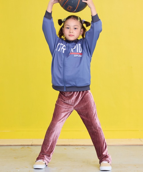 CALMIA（カルミア）の「ランダムニットコールフレアーパンツ（その他パンツ・キッズ・グレー/イエロー/ピンク・80/90/95/100/110/120/130）」の20枚目の写真