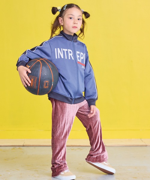 CALMIA（カルミア）の「ランダムニットコールフレアーパンツ（その他パンツ・キッズ・グレー/イエロー/ピンク・80/90/95/100/110/120/130）」の21枚目の写真