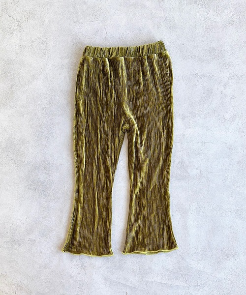 CALMIA（カルミア）の「ランダムニットコールフレアーパンツ（その他パンツ・キッズ・グレー/イエロー/ピンク・80/90/95/100/110/120/130）」の11枚目の写真