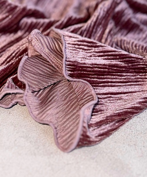 CALMIA（カルミア）の「ランダムニットコールフレアーパンツ（その他パンツ・キッズ・グレー/イエロー/ピンク・80/90/95/100/110/120/130）」の14枚目の写真