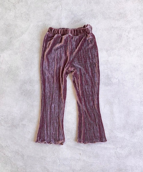 CALMIA（カルミア）の「ランダムニットコールフレアーパンツ（その他パンツ・キッズ・グレー/イエロー/ピンク・80/90/95/100/110/120/130）」の13枚目の写真