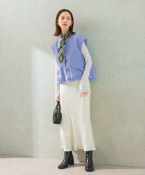 URBAN RESEARCH ROSSO WOMEN（アーバンリサーチ　ロッソ）の「シアーテレコカットソー（Tシャツ/カットソー・レディース・ピンク/ライトグレー/ホワイト/ブラック・FREE）」の6枚目の写真