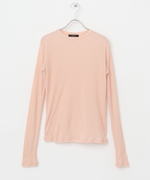 URBAN RESEARCH ROSSO WOMEN（アーバンリサーチ　ロッソ）の「シアーテレコカットソー（Tシャツ/カットソー・レディース・ピンク/ライトグレー/ホワイト/ブラック・FREE）」の17枚目の写真