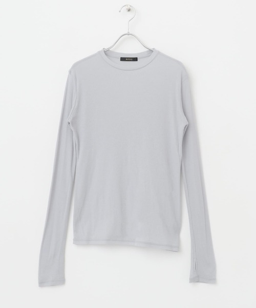 URBAN RESEARCH ROSSO WOMEN（アーバンリサーチ　ロッソ）の「シアーテレコカットソー（Tシャツ/カットソー・レディース・ピンク/ライトグレー/ホワイト/ブラック・FREE）」の19枚目の写真