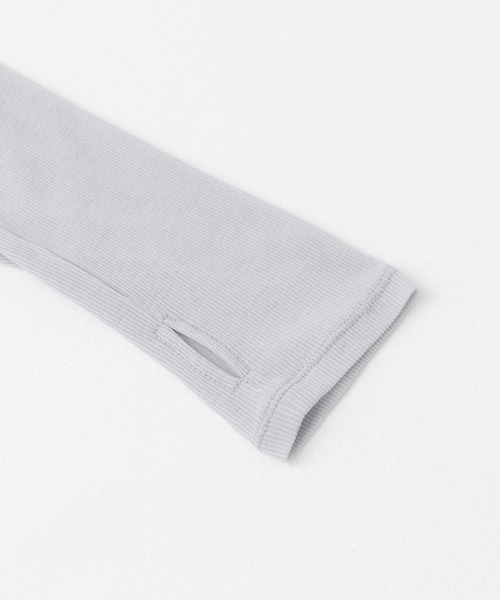 URBAN RESEARCH ROSSO WOMEN（アーバンリサーチ　ロッソ）の「シアーテレコカットソー（Tシャツ/カットソー・レディース・ピンク/ライトグレー/ホワイト/ブラック・FREE）」の9枚目の写真