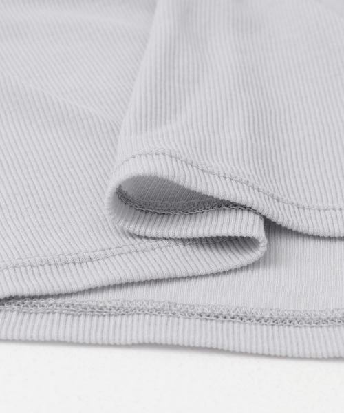 URBAN RESEARCH ROSSO WOMEN（アーバンリサーチ　ロッソ）の「シアーテレコカットソー（Tシャツ/カットソー・レディース・ピンク/ライトグレー/ホワイト/ブラック・FREE）」の11枚目の写真