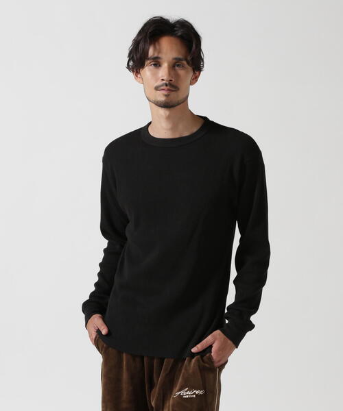 AVIREX（アヴィレックス）の「LONGSLEEVE T-SHIRT WAFFLE FLYING TIGERS / 長袖Tシャツ ワッフル フライングタイガース / AVIREX / アヴィレックス（Tシャツ/カットソー・メンズ・オリーブ系3/ナチュラル/ブラック/その他17・2XL/L/M/XL）」の5枚目の写真