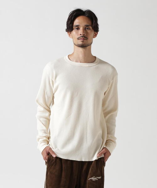 AVIREX（アヴィレックス）の「LONGSLEEVE T-SHIRT WAFFLE FLYING TIGERS / 長袖Tシャツ ワッフル フライングタイガース / AVIREX / アヴィレックス（Tシャツ/カットソー・メンズ・オリーブ系3/ナチュラル/ブラック/その他17・2XL/L/M/XL）」の8枚目の写真