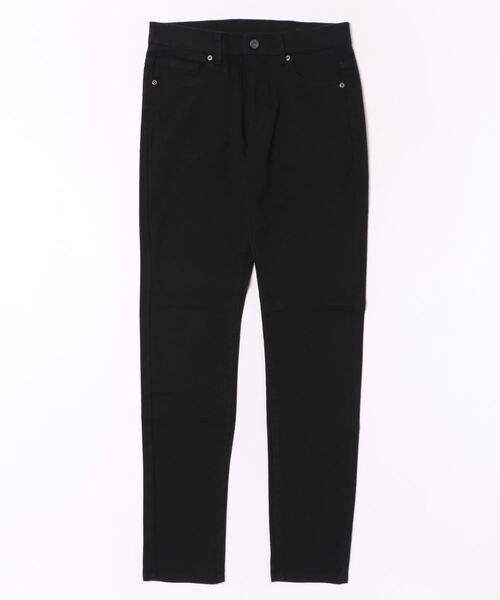 m.f.editorial（エムエフエディトリアル）の「【ウォッシャブル】m.f.エディトリアル メンズ クロスストレッチ スキニーパンツ ツイル黒（チノパンツ・メンズ・ブラック・MEDIUM/LARGE/S）」の7枚目の写真