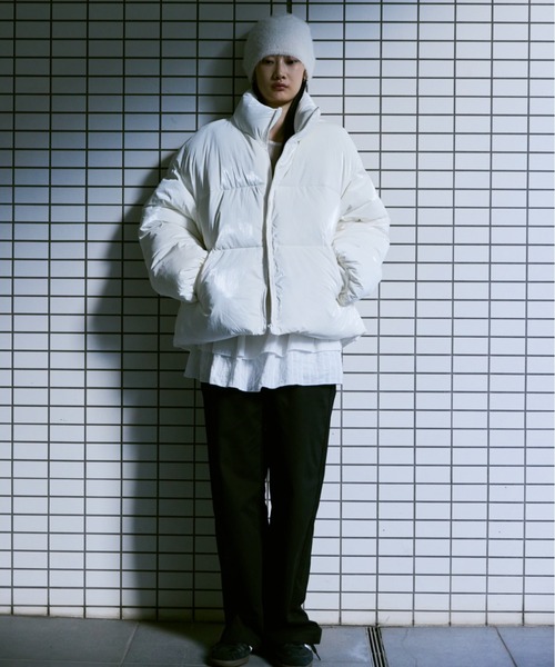 FEKETE（フェケテ）の「SHAGGY BEANIE / シャギービーニー（ニットキャップ/ビーニー・レディース・アイボリー/グレー・FREE）」の7枚目の写真