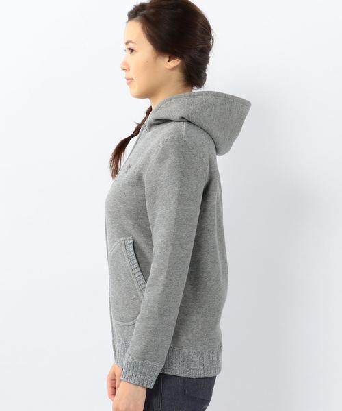 coen（コーエン）の「裏ボアジップパーカー（パーカー・レディース・ホワイト/グレー/ベージュ/ロイヤルブルー/ネイビー・LARGE/MEDIUM）」の11枚目の写真