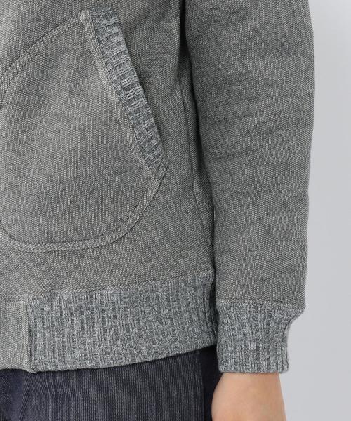 coen（コーエン）の「裏ボアジップパーカー（パーカー・レディース・ホワイト/グレー/ベージュ/ロイヤルブルー/ネイビー・LARGE/MEDIUM）」の18枚目の写真