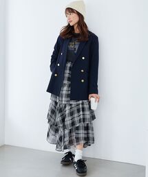 エアリーイレヘムティアードスカート