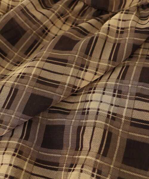 MAJESTIC LEGON(マジェスティックレゴン)の「エアリーイレヘムティアードスカート(スカート・レディース・アイボリー/ブラック/ホワイト系その他2/ブラウン系その他2/オフホワイト/ブラック系その他・MEDIUM/SMALL/X-SMALL)」の9枚目の写真