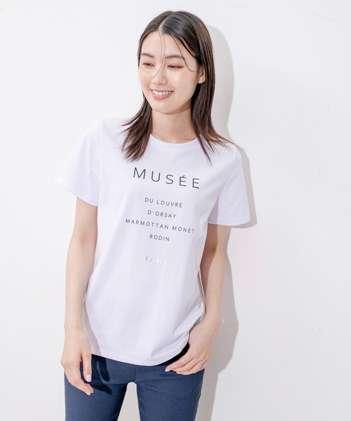 Jayro(ジャイロ)の「DRY COTTON BASICロゴPTTシャツ(Tシャツ/カットソー・レディース・ホワイト/ブラック/ブルー/キャメル・FREE)」の15枚目の写真