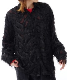 ROOPTOKYO | フェザー デザイン シアーシャツ(シャツ/ブラウス)