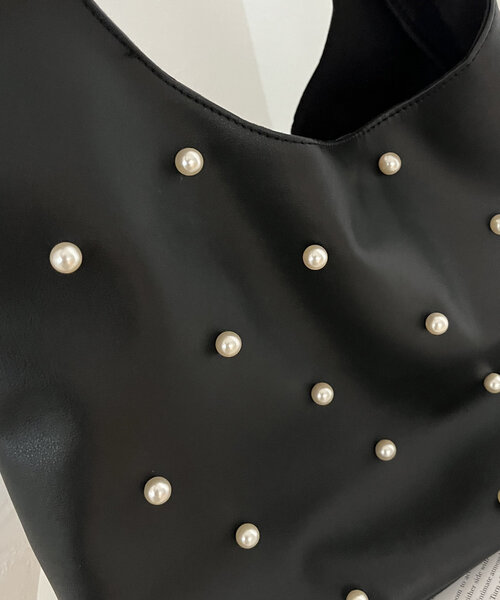 prose verse（プロズヴェール）の「ワンショルダートートバッグ（トートバッグ・レディース・ブラック/ブラック系その他・ﾌﾘ-）」の9枚目の写真