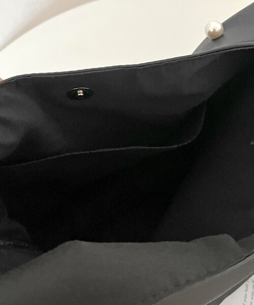 prose verse（プロズヴェール）の「ワンショルダートートバッグ（トートバッグ・レディース・ブラック/ブラック系その他・ﾌﾘ-）」の12枚目の写真