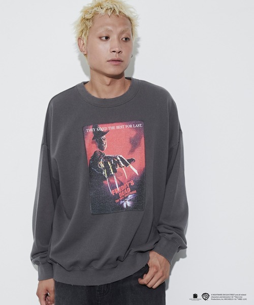 ∴WEGO/【24年秋冬新作】別注A Nightmare on Elm Streetプルオーバー（スウェット）｜WEGO（ウィゴー）