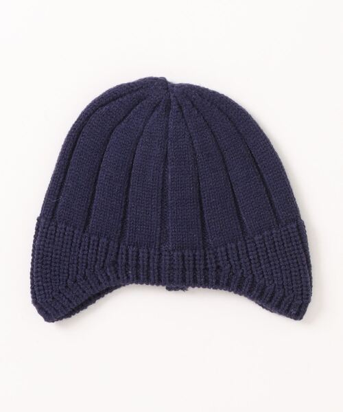 IN THE PARK（インザパーク）の「＜CORNER＞ニットキャップ（ニットキャップ/ビーニー・キッズ・ブルー/アイボリー/ネイビー/ベージュ・ONE）」の3枚目の写真