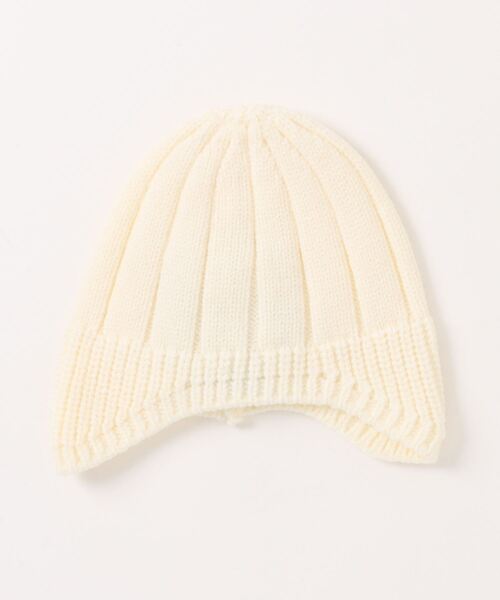 IN THE PARK（インザパーク）の「＜CORNER＞ニットキャップ（ニットキャップ/ビーニー・キッズ・ブルー/アイボリー/ネイビー/ベージュ・ONE）」の2枚目の写真