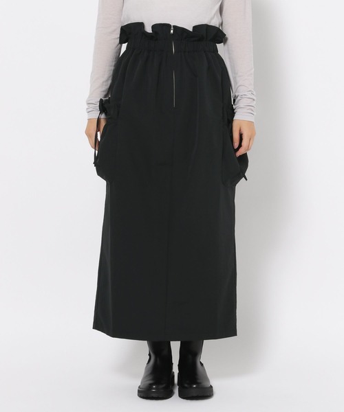 LOWRYS FARM（ローリーズファーム）の「ウエストフリルサスツキスカート 160614（スカート・レディース・ブラック/グレー/ベージュ・FREE）」の7枚目の写真