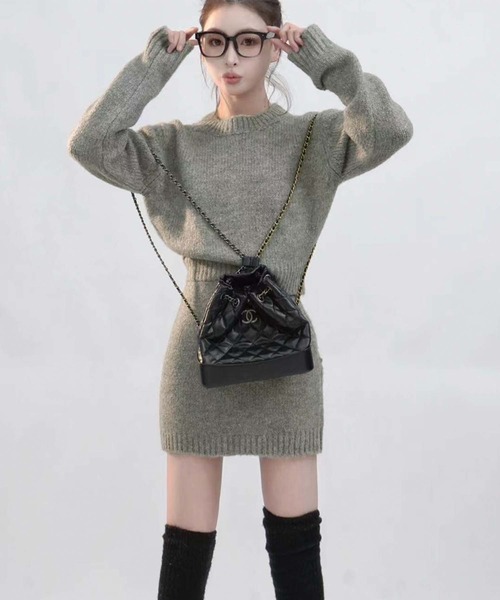 Girly Doll（ガーリードール）の「セットアップ ニットプルオーバー  