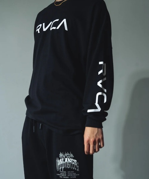 RVCA(ルーカ)の「RVCA メンズ METALURGY PT セットアップボトムス 【2024年秋冬モデル】/ルーカウエストゴムスウェットパンツ(スウェットパンツ・メンズ・ブラック/グレー・SMALL/MEDIUM/LARGE/X-LARGE)」の12枚目の写真