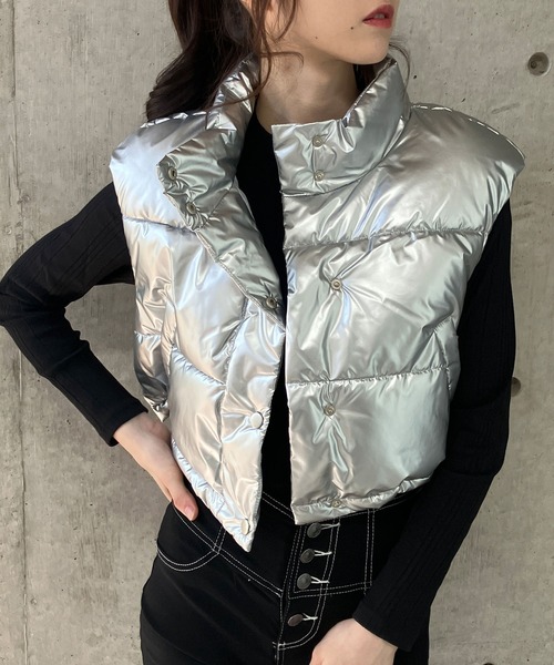 レディースのダウンベスト（シルバー系）一覧 - WEAR