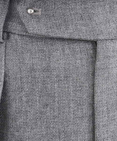 index（インデックス）の「◆《美人百花掲載》ヴィンテージツイードタックワイドパンツ【洗濯機洗い可/防シワ】（その他パンツ・レディース・グレー/チャコールグレー/ブラウン系その他・36/38/40/42）」の12枚目の写真