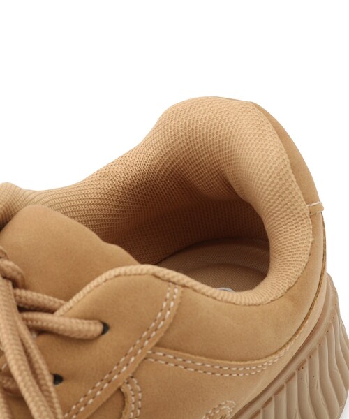 cs T&P（シーエスティーアンドピー）の「厚底プラットフォームスニーカー（スニーカー・レディース・ベージュ/ブラック系8・S/M/L/LL）」の14枚目の写真