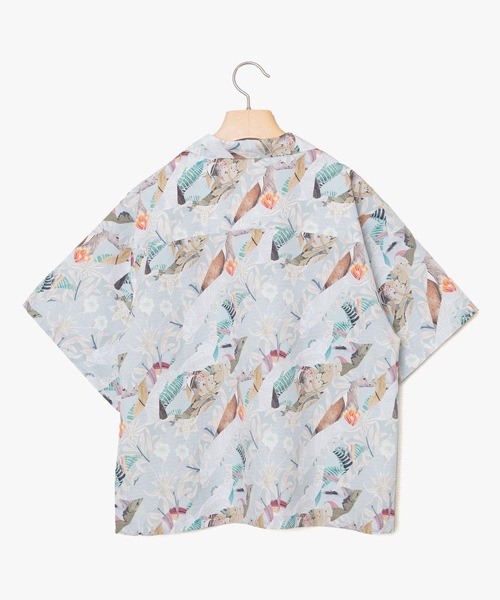 BEDSIDEDRAMA（ベットサイドドラマ）の「Arts & Crafts Aloha Shirt（シャツ/ブラウス・レディース・ブラック/グレー・1/2）」の11枚目の写真