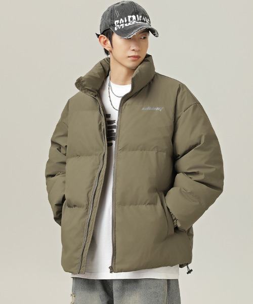 Ressaca(レサーカ)の「オーバーサイズワンポイントロゴダウンジャケット(ダウンジャケット/コート・メンズ・ブラック/カーキ/オフホワイト・M/L/XL)」の19枚目の写真