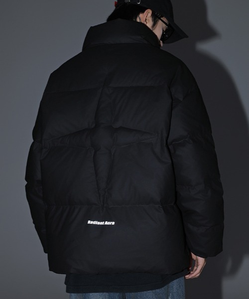 Ressaca(レサーカ)の「オーバーサイズワンポイントロゴダウンジャケット(ダウンジャケット/コート・メンズ・ブラック/カーキ/オフホワイト・M/L/XL)」の10枚目の写真