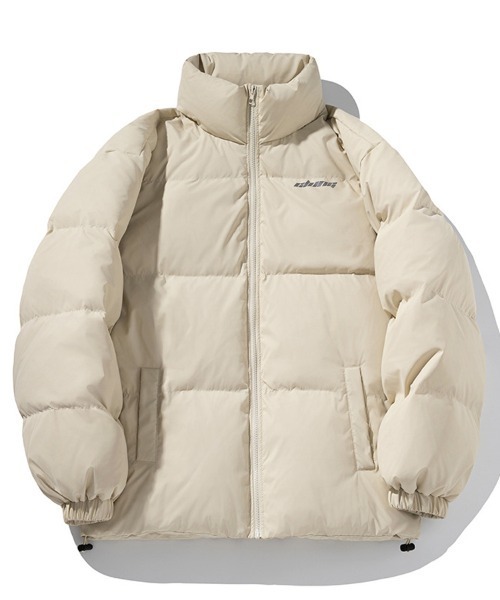 Ressaca(レサーカ)の「オーバーサイズワンポイントロゴダウンジャケット(ダウンジャケット/コート・メンズ・ブラック/カーキ/オフホワイト・M/L/XL)」の20枚目の写真