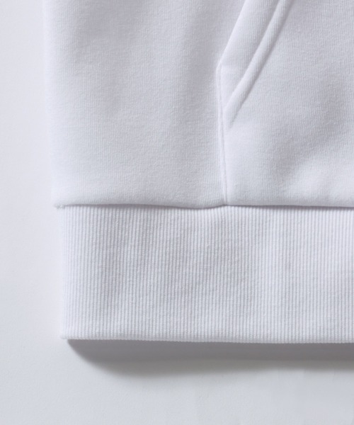 SITRY(シトリー)の「Ghost Sweat Hoodie/ゴースト オーバーサイズ 裏起毛 ワンポイント刺繍 バックプリント フルジップパーカー スウェット レディース メンズ(パーカー・メンズ・ホワイト/ブラック・M/L)」の13枚目の写真