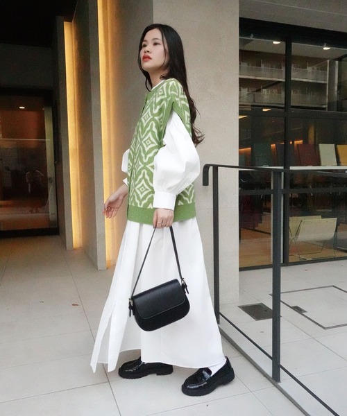 【新品】Deuxieme Classe Polite ニット ベスト Deuxieme Classe（ドゥーズィエムクラス）の「追加 Polite